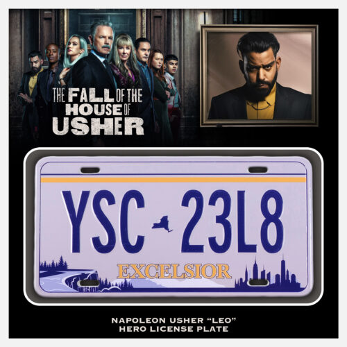 Leo Usher License Plate