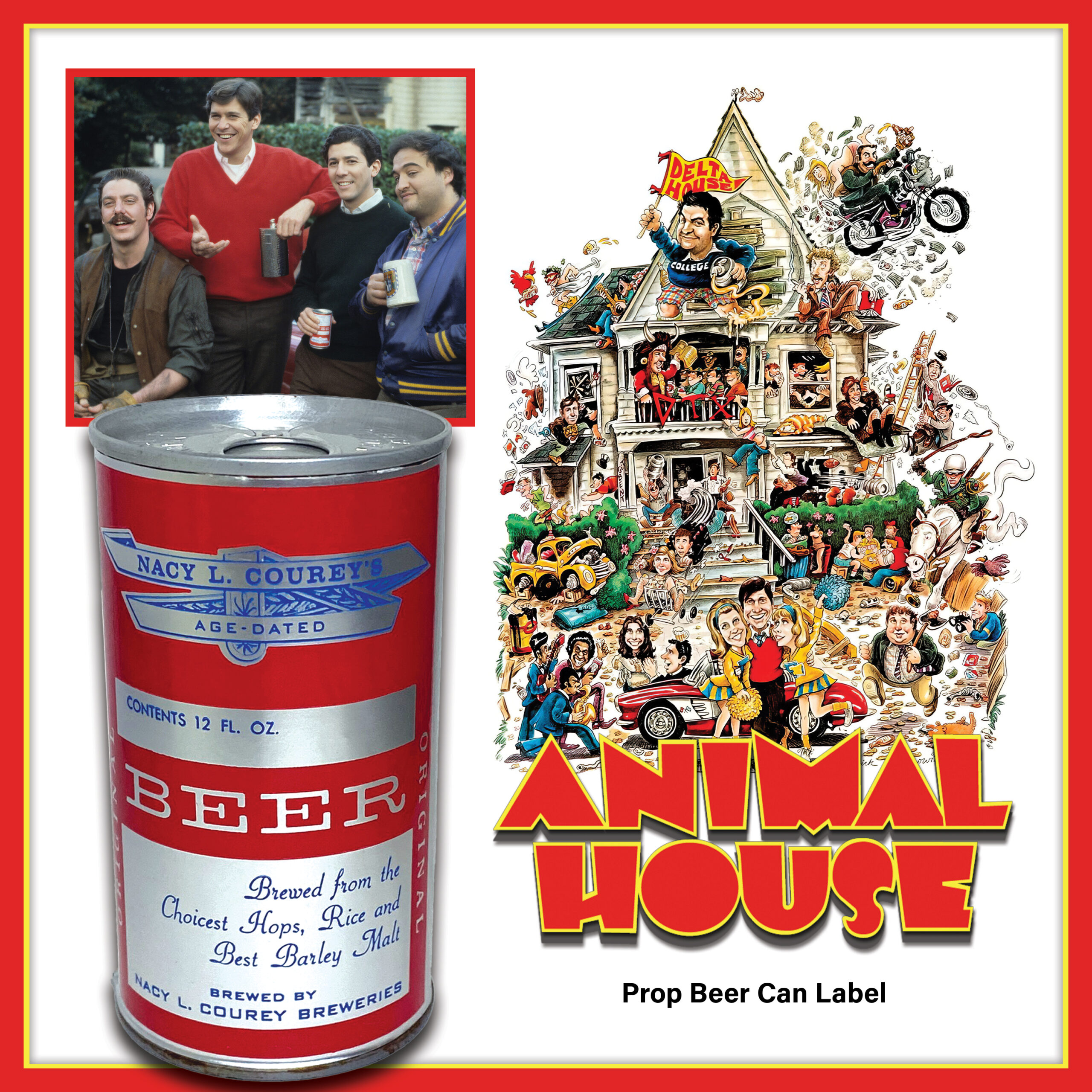 Animal House Beer Can