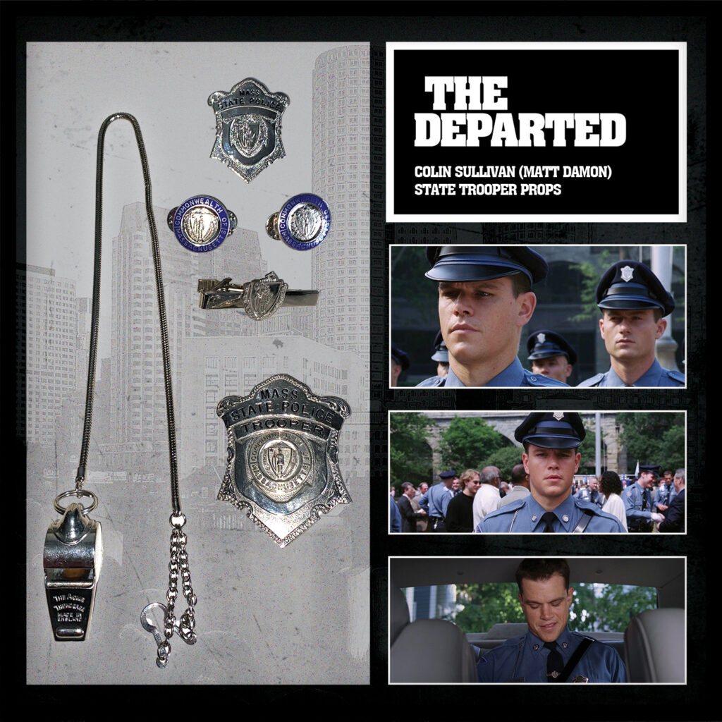 THE DEPARTED - Colin Sullivan (Matt Damon) Prop Set - Anchored Props