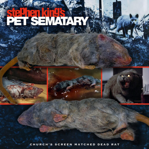 Pet Sematary Church Prop Dead Rat