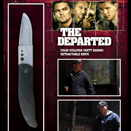 The Departed Screen Used Retractable Prop Knife Matt Damon